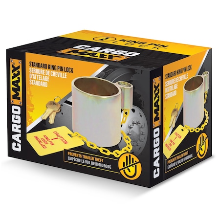 Cargo Maxx King Pin Lock - Steel 081-02200